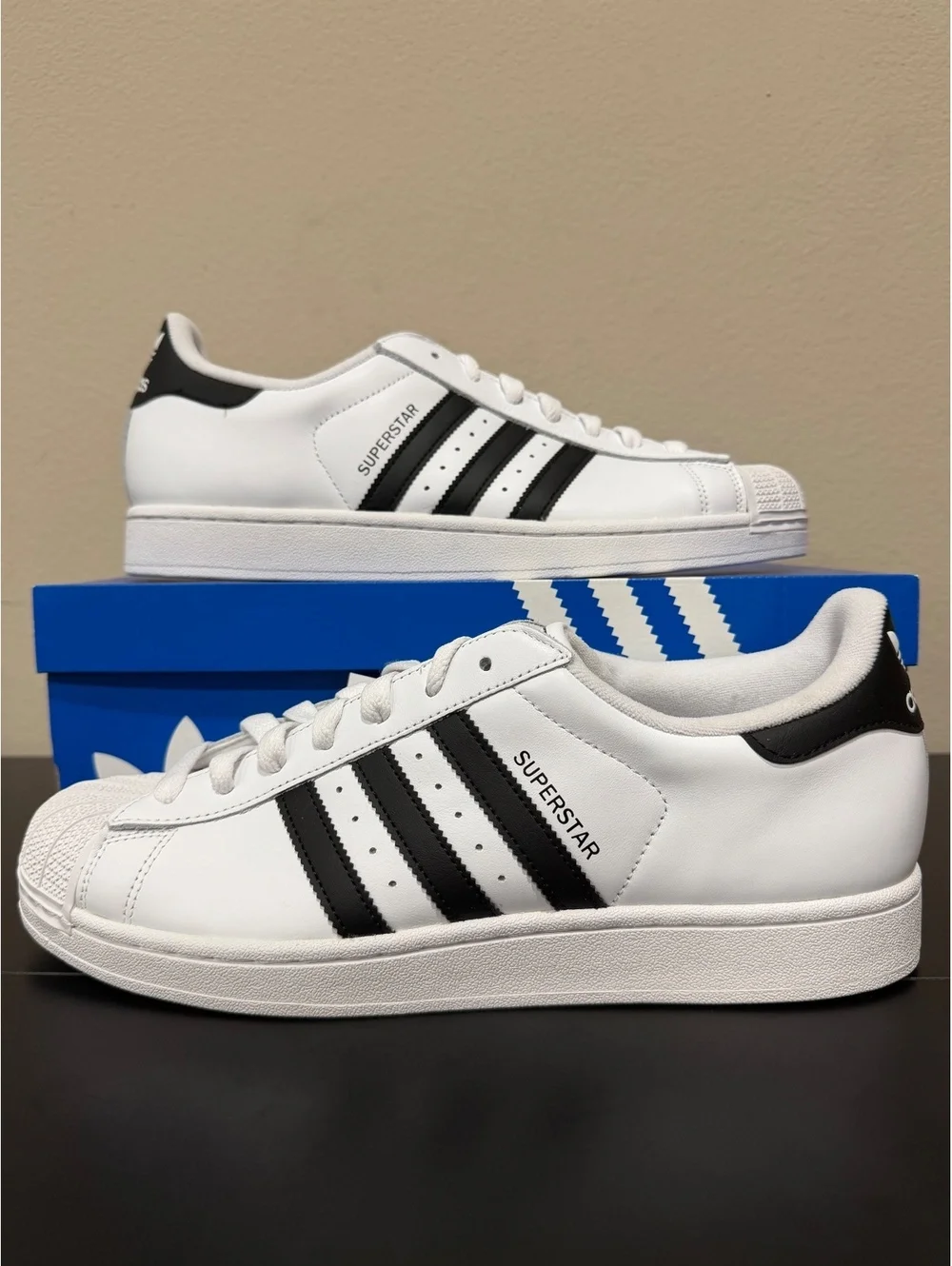 Size 12 - Adidas Superstar 2 “White Black”